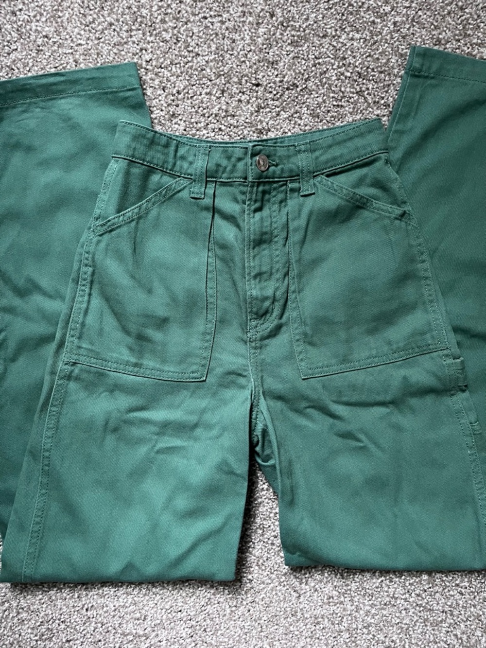 Green H&M cargo pants